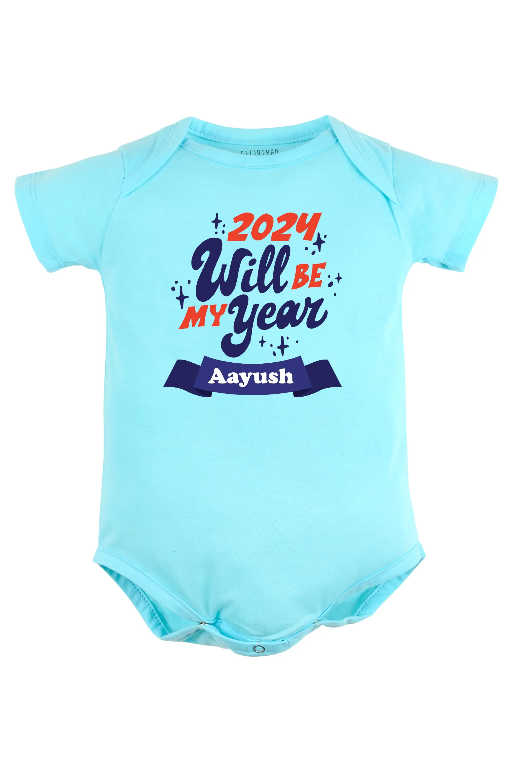 2024 Will Be My Year Baby Romper | Onesies w/ Custom Name