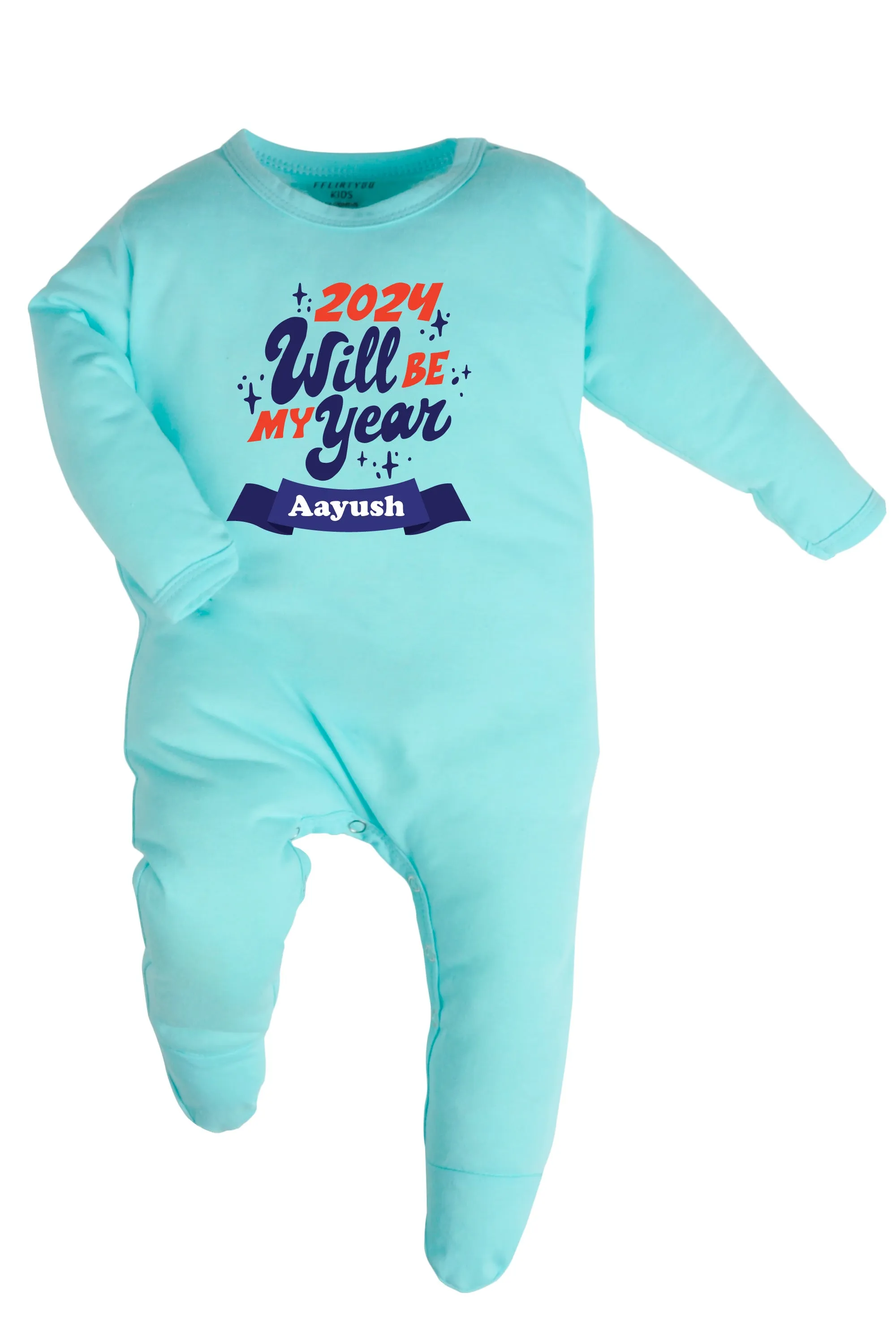 2024 Will Be My Year Baby Romper | Onesies w/ Custom Name