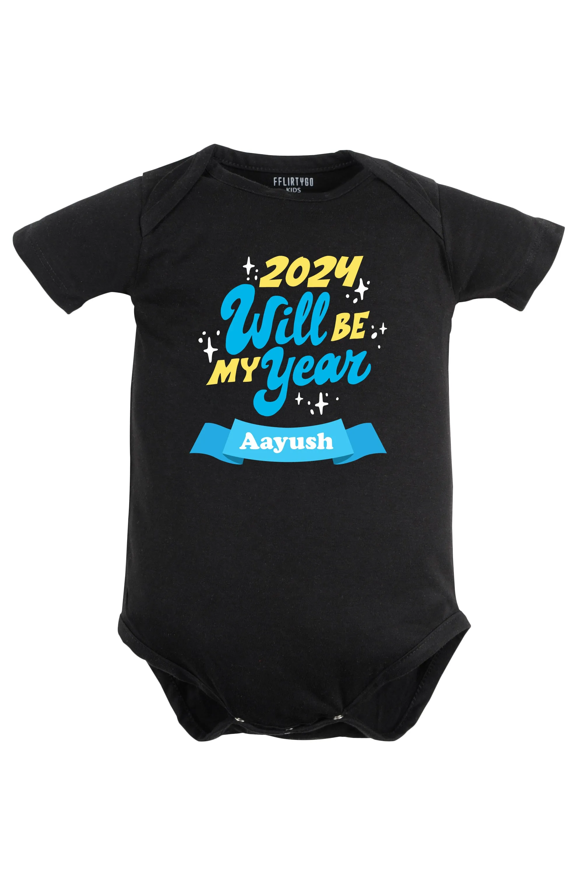 2024 Will Be My Year Baby Romper | Onesies w/ Custom Name