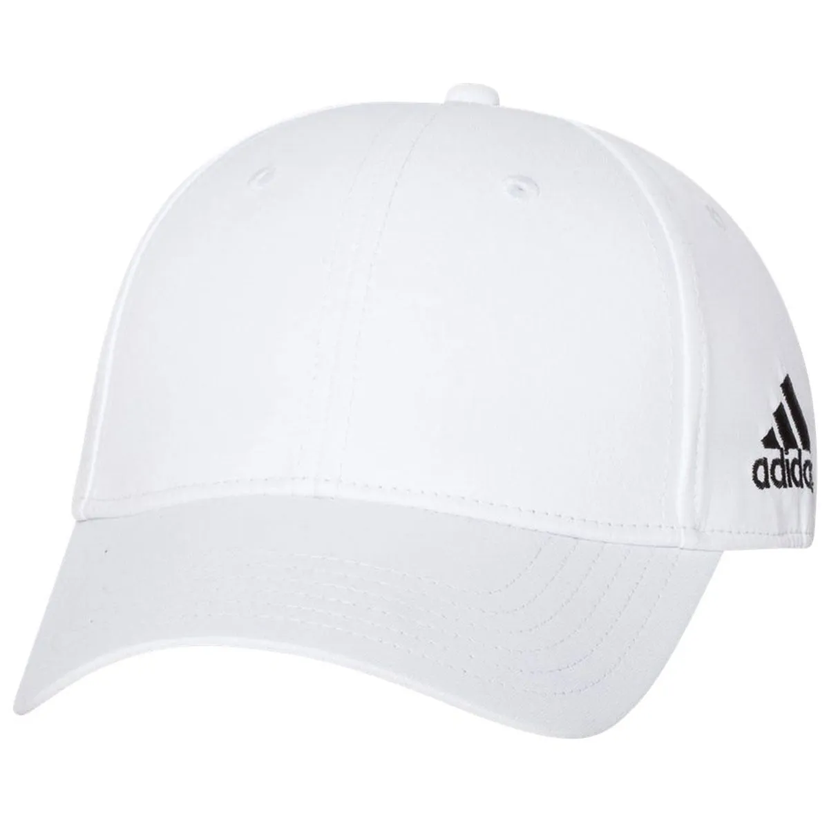 adidas Golf White Core Performance max Structured Cap