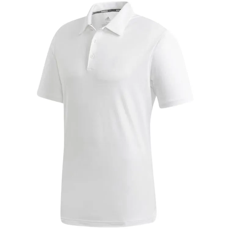 Adidas Poloshirt 3-Stripes Basic Heren Wit Zwart