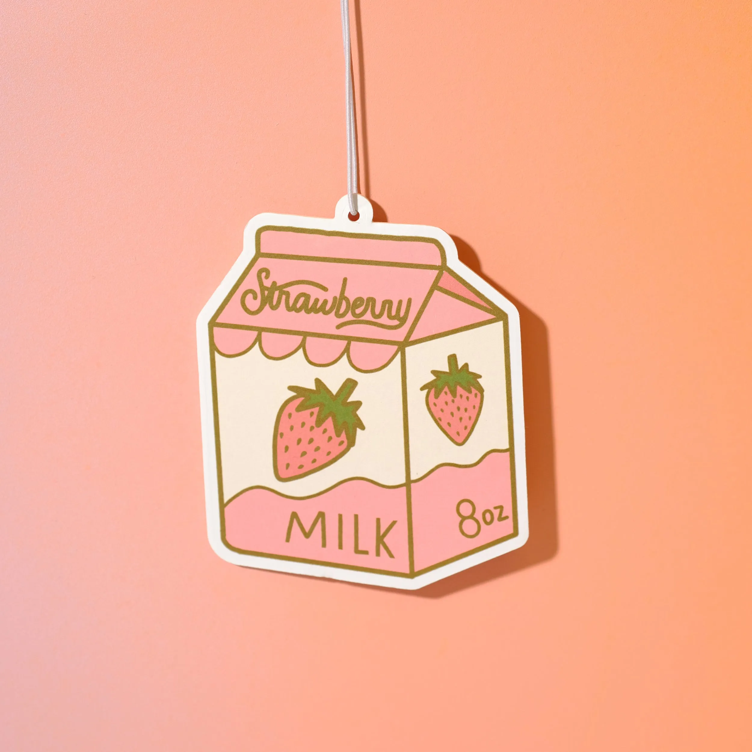 Air Freshener - Strawberry milk carton