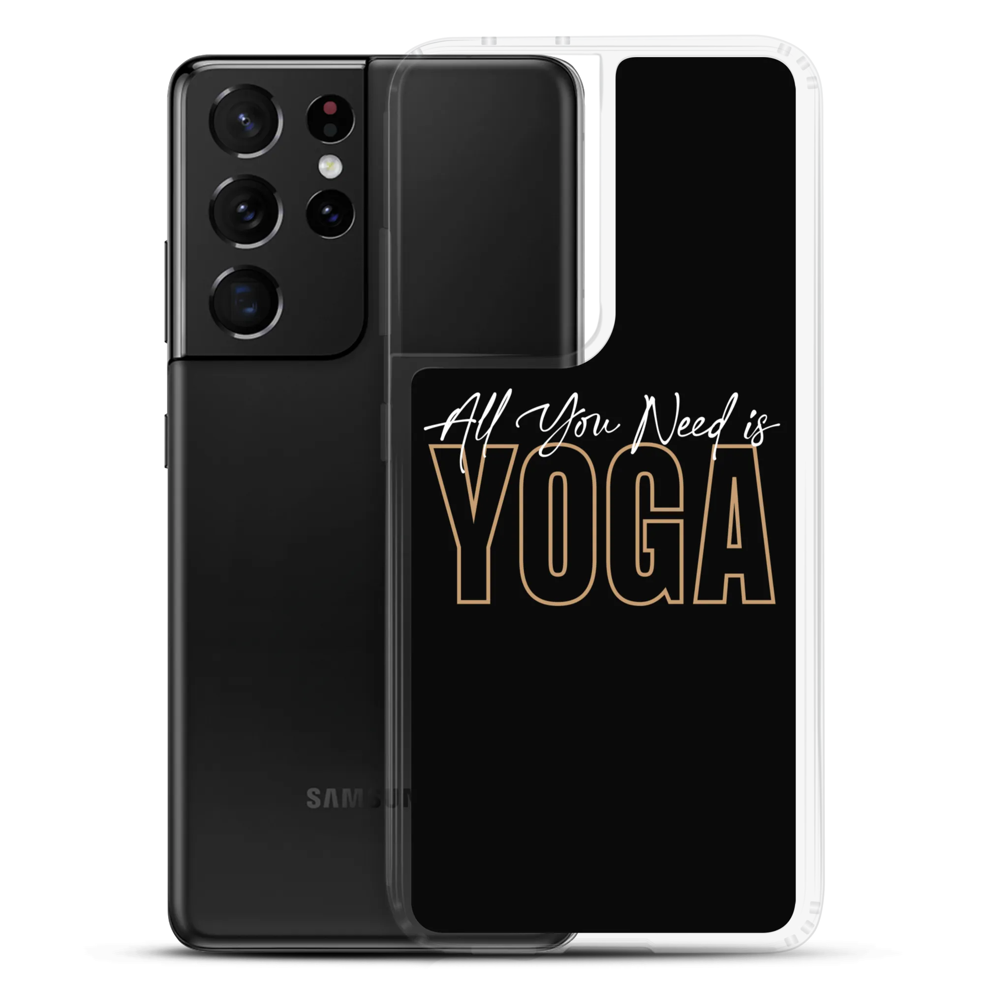 All You Need is Yoga Clear Case for Samsung®