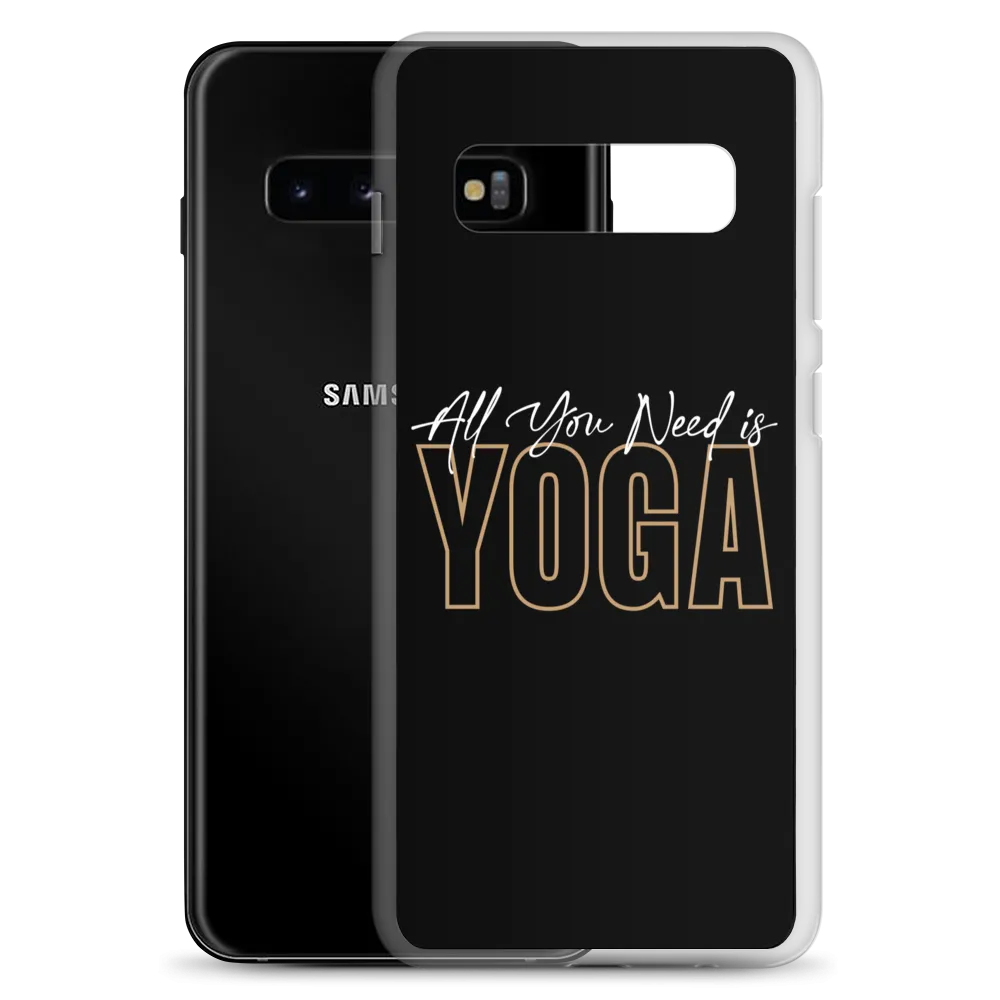 All You Need is Yoga Clear Case for Samsung®