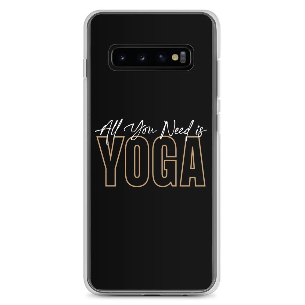 All You Need is Yoga Clear Case for Samsung®