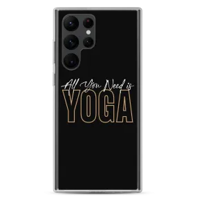 All You Need is Yoga Clear Case for Samsung®