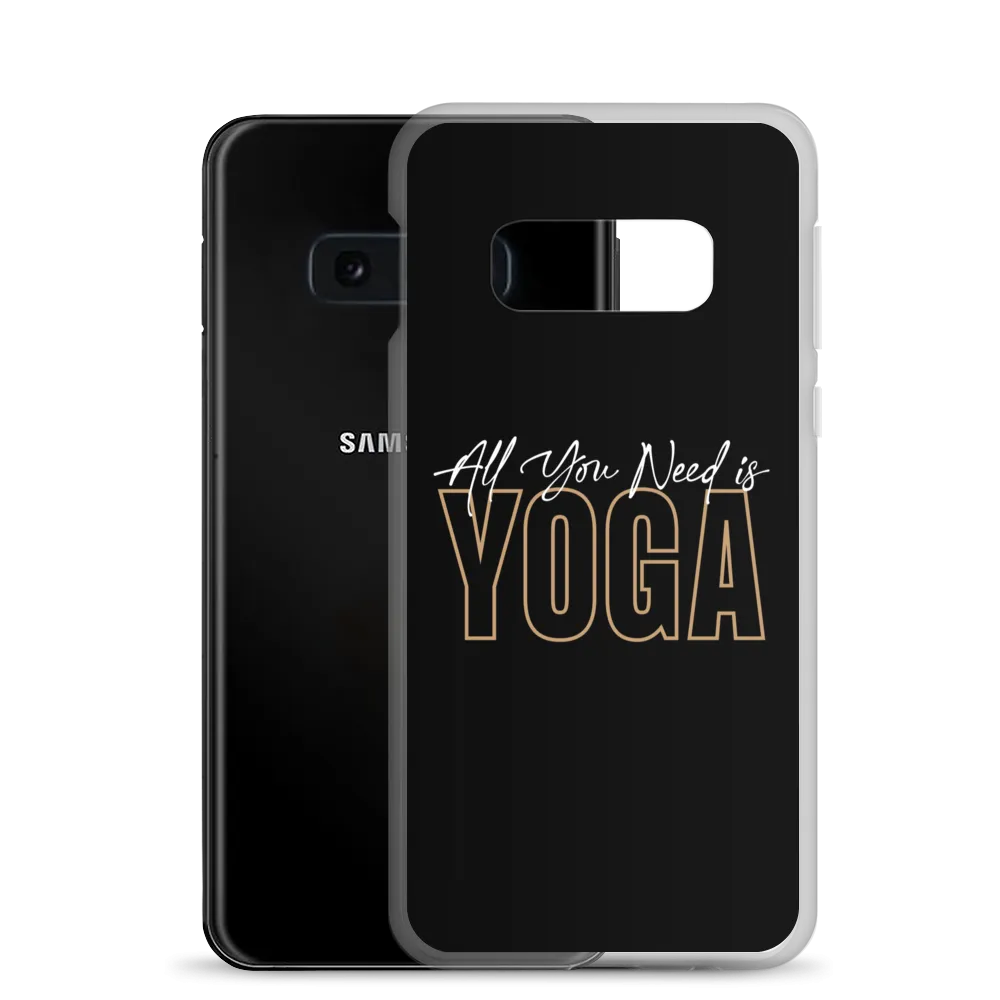 All You Need is Yoga Clear Case for Samsung®