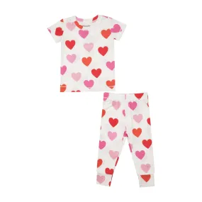 Angel Dear - Pajama Set - Hearts