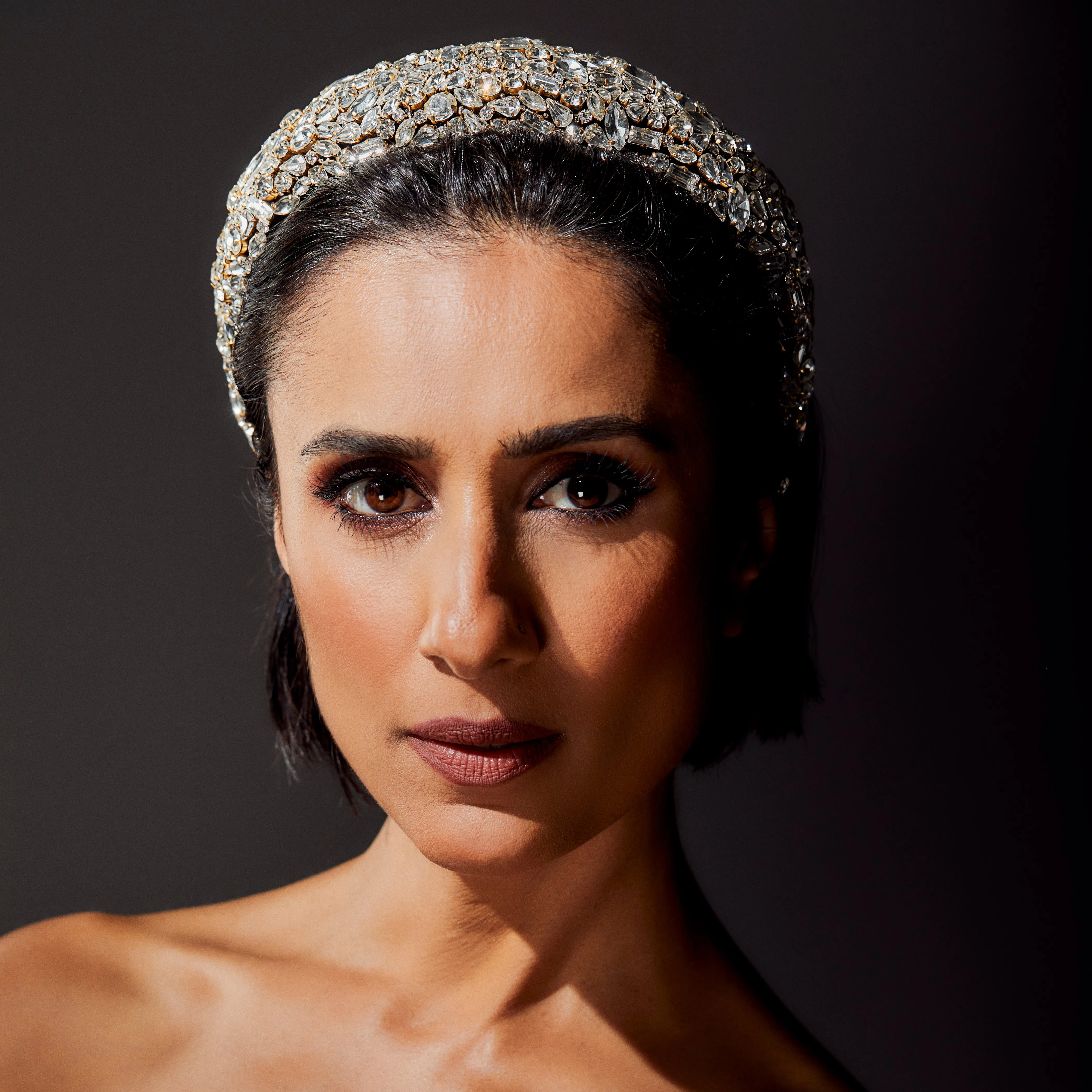 Anita Rani Shakti Embellished Crystal Headband