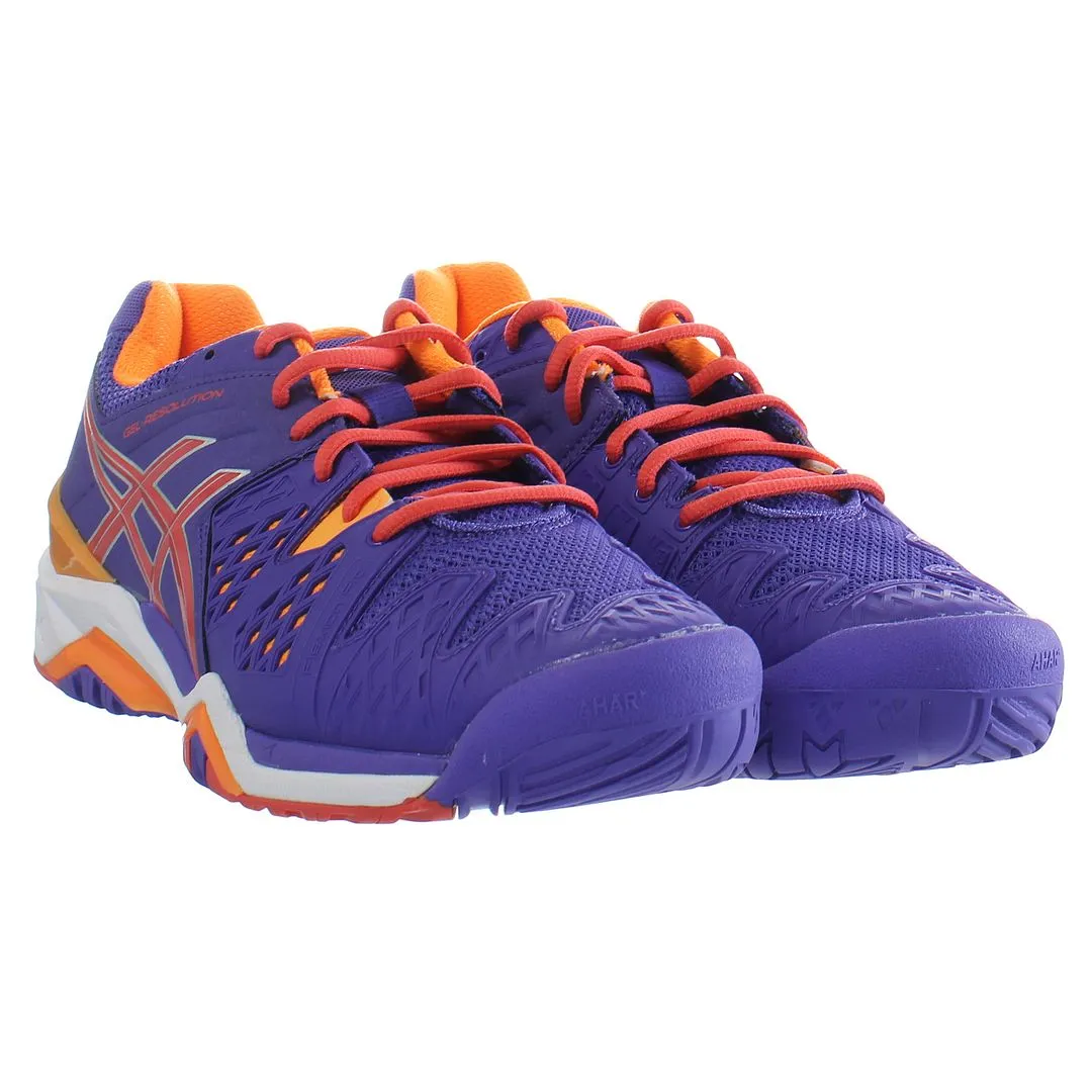 Asics Gel-Resolution 6 Womens Purple Trainers