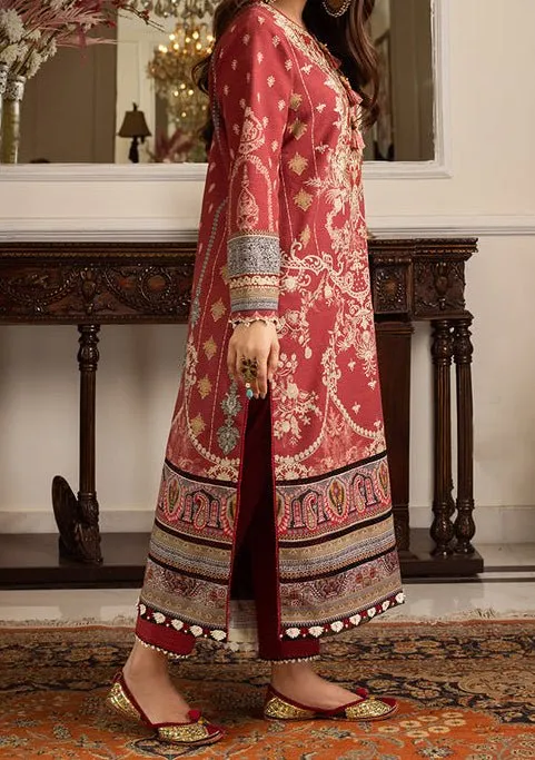 Asim Jofa Aira Pakistani Dress With Winter Shawl