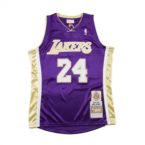 Authentic Hall of Fame Lakers Kobe Bryant Jersey (Purple)