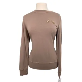 B Vertigo 'Erica' Bamboo Sweatshirt in Shiitake - Women's 6 (Small)