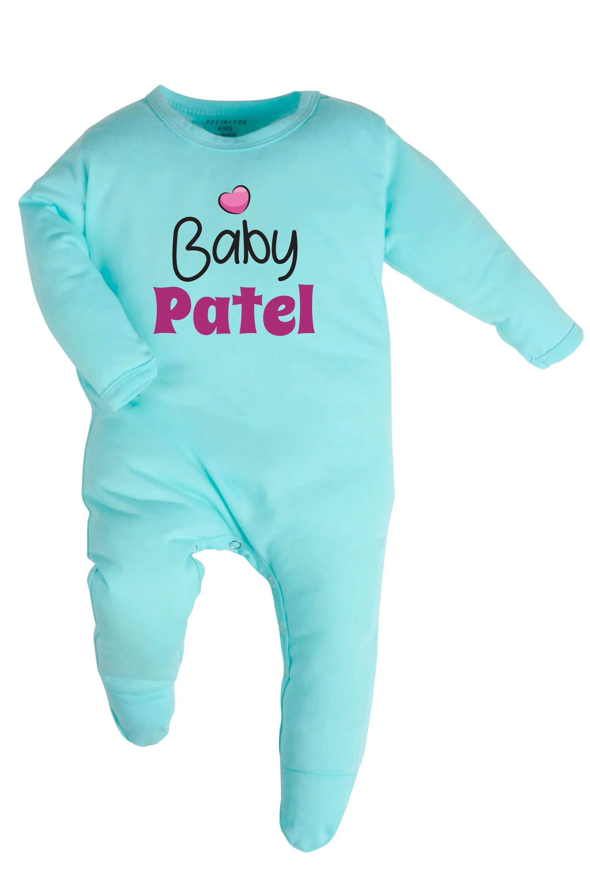 Baby (Pink) Custom Surname Baby Romper | Onesies