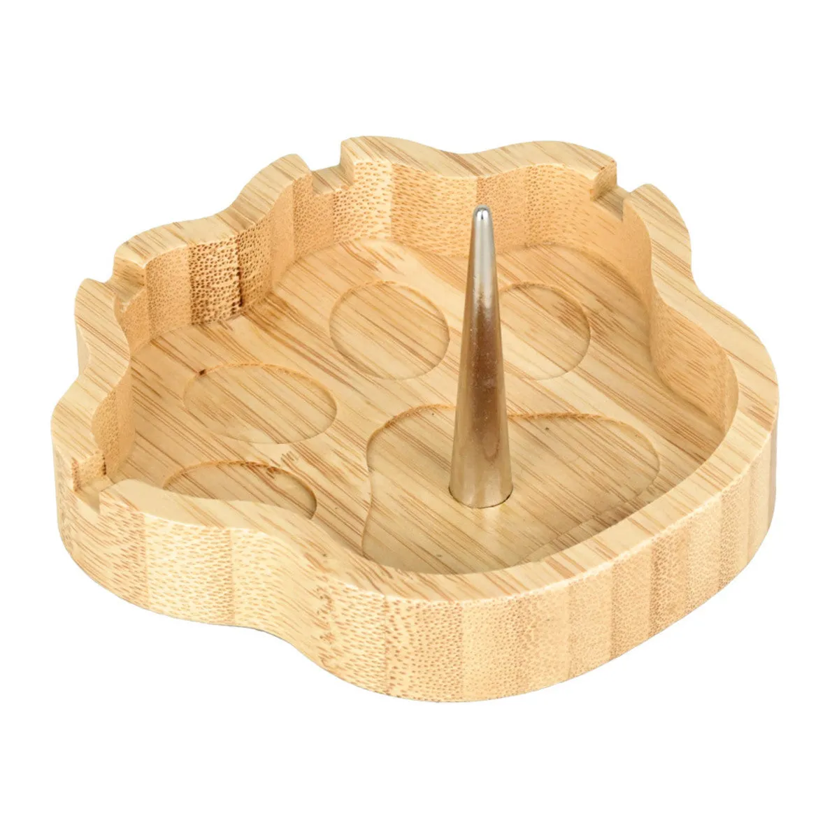 Bamboo Dog Paw Spiked Ashtray