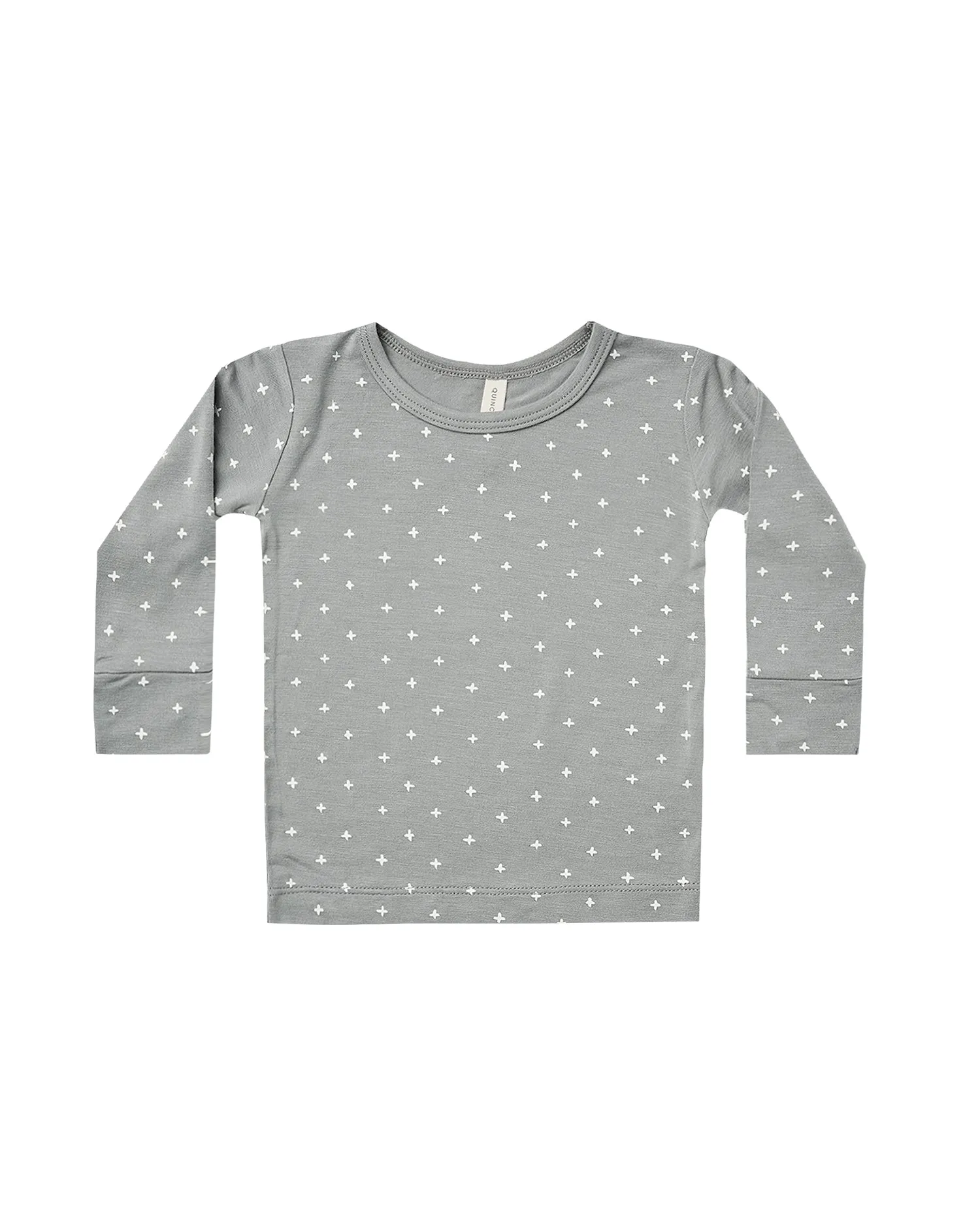 Bamboo Longsleeve Baby Tee – Criss Cross