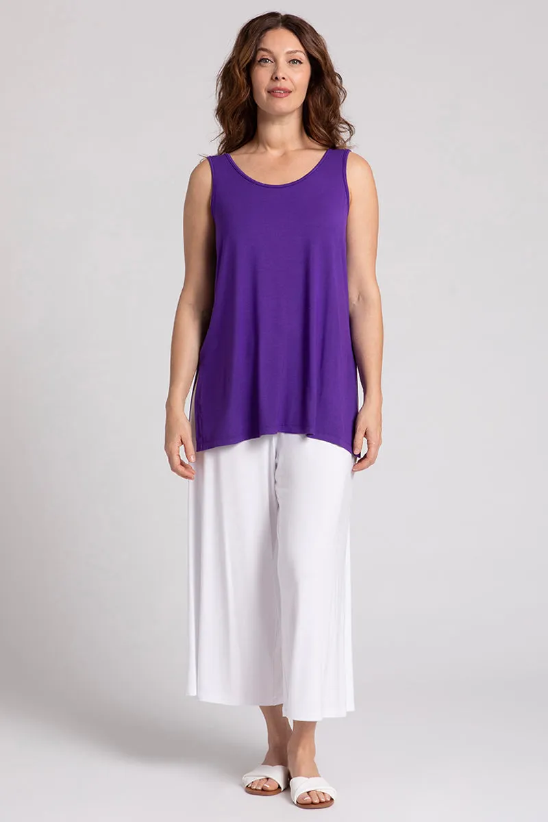 Bamboo Reversible Go To Tank | Violet