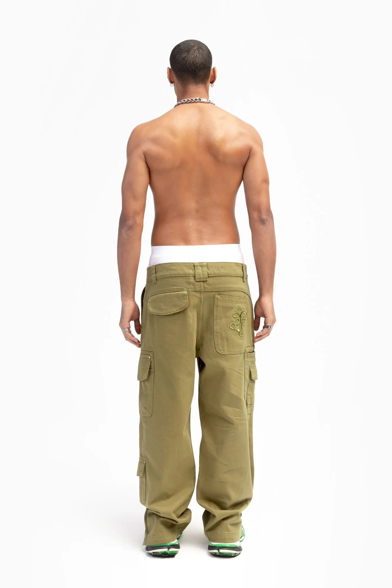 BASIC LIZARD CARGO PANTS