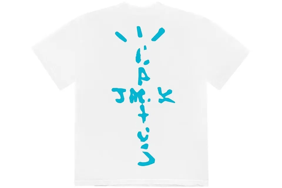 Cactus Jack Travis Scott McDonald's Jack Smile Tee White