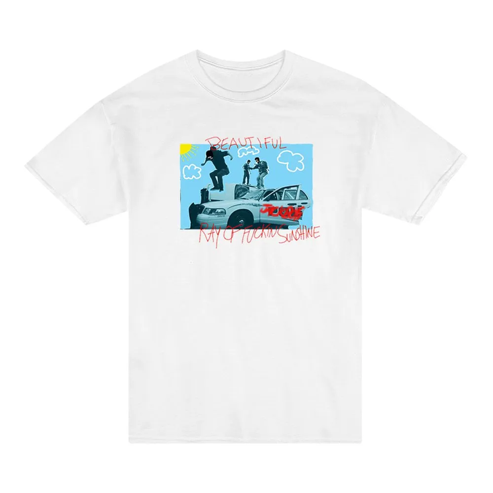 Cactus Jack Travis Scott Ray of Sunshine Tee White (Size M)