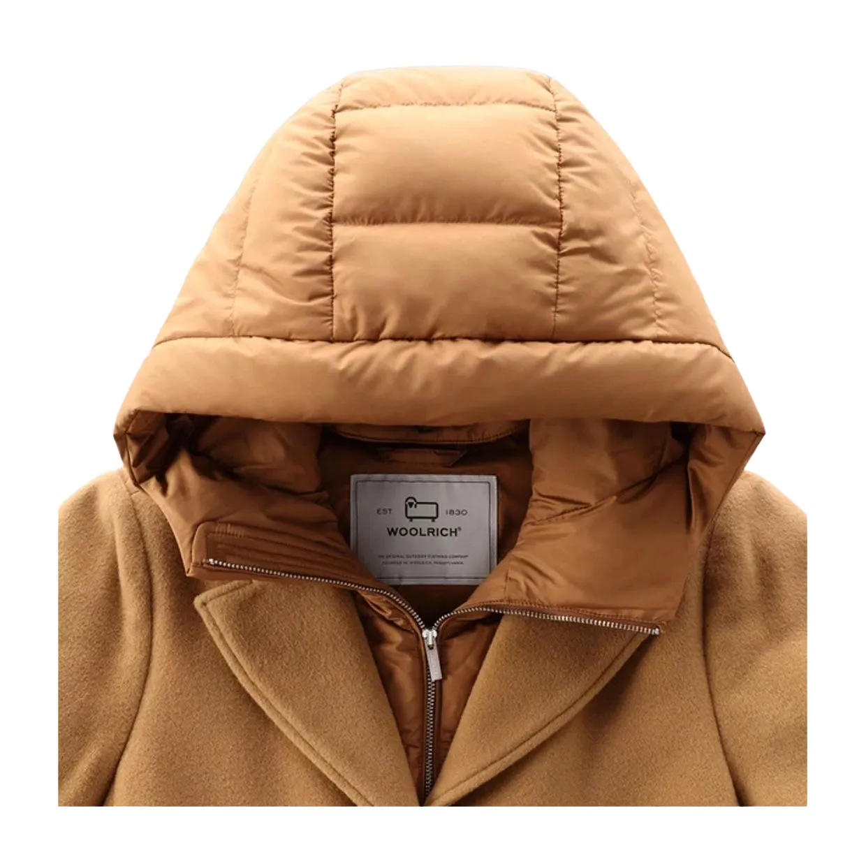 Cappotto Woolrich Kuna Parka Cammello