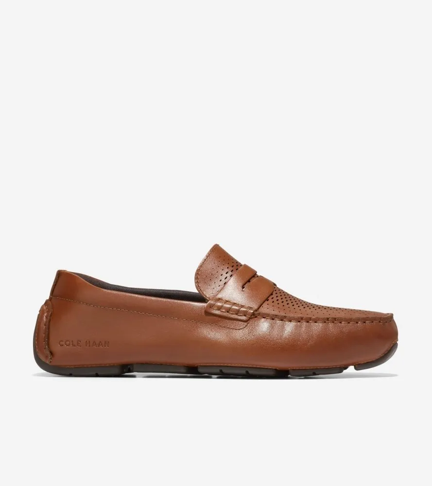 Cole Haan Men's Grand Laser Penny Driver C36653 - British Tan/Java