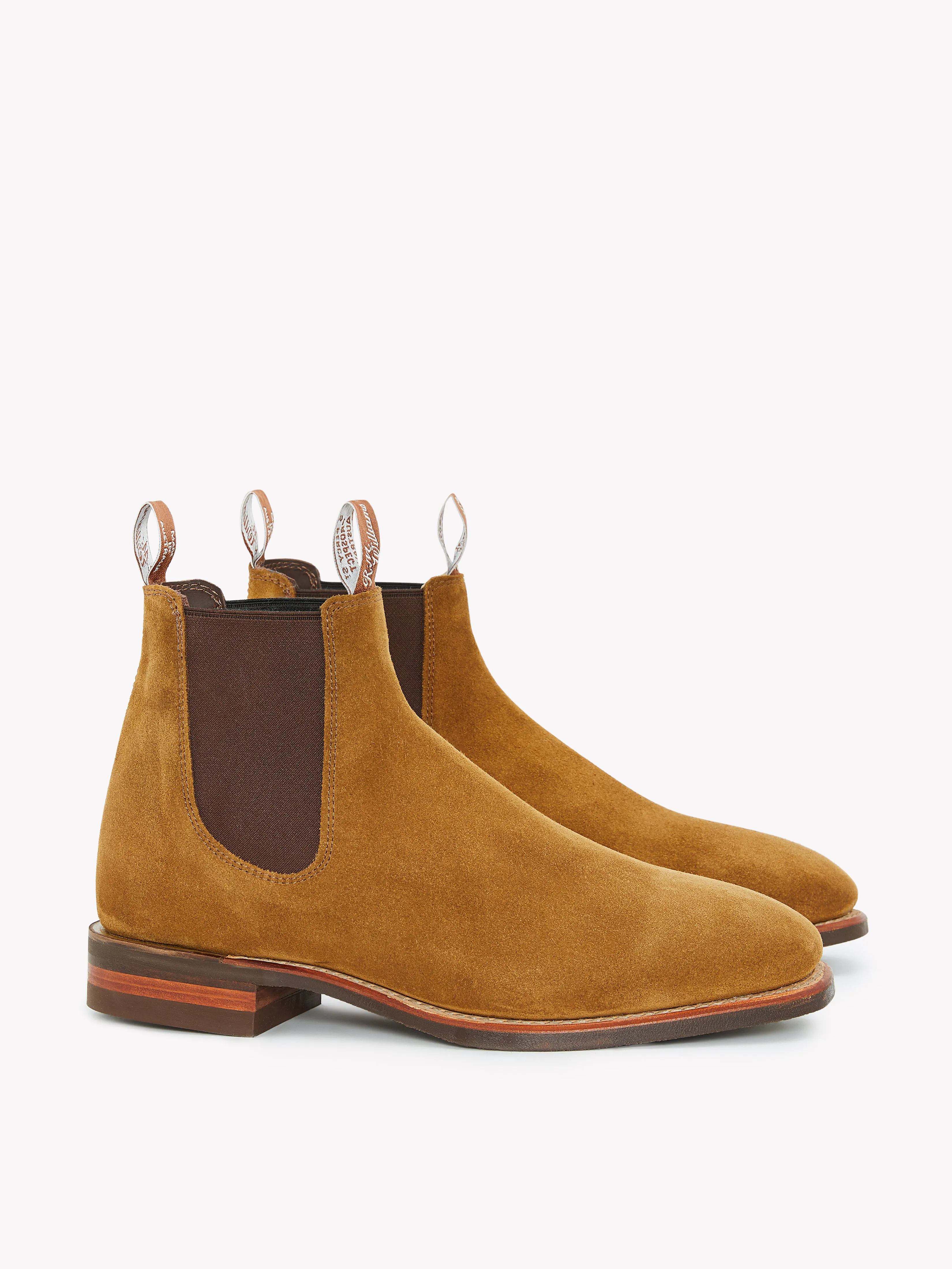 Comfort Craftman - Suede - Tobacco - G Fit