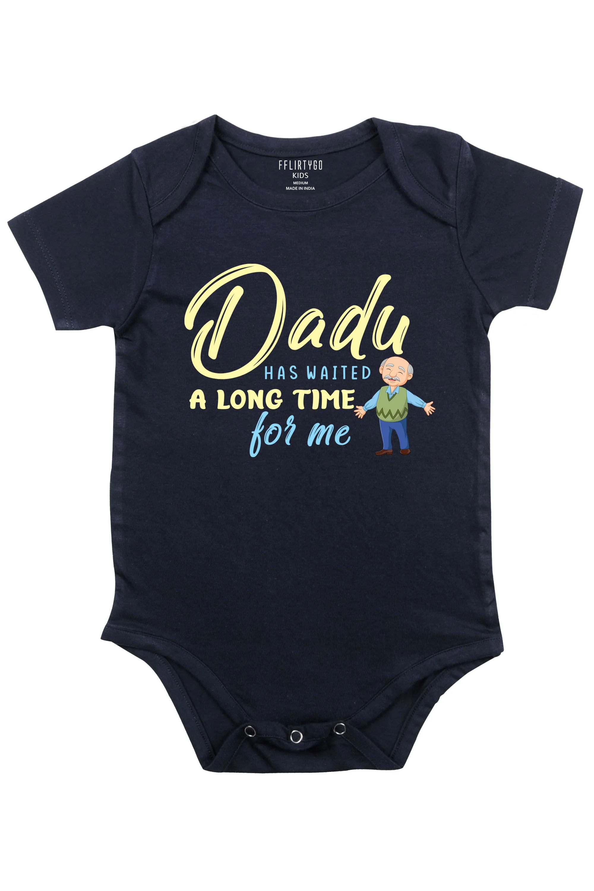 Dadu Has Waited A Long Time For Me Baby Romper | Onesies