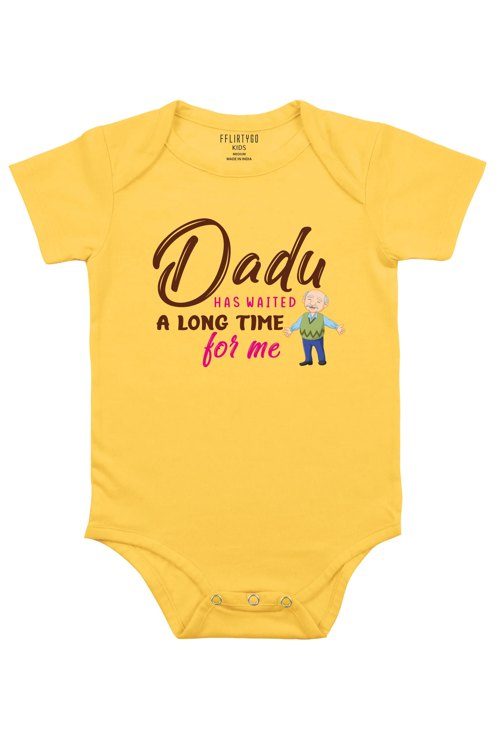 Dadu Has Waited A Long Time For Me Baby Romper | Onesies