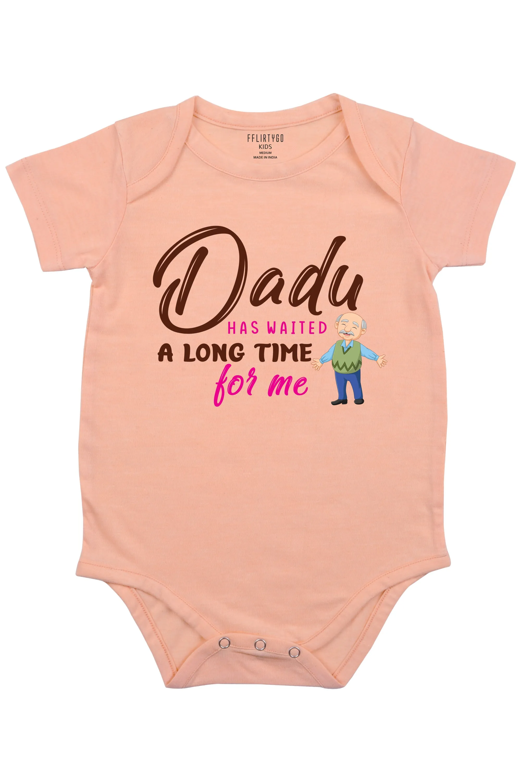 Dadu Has Waited A Long Time For Me Baby Romper | Onesies