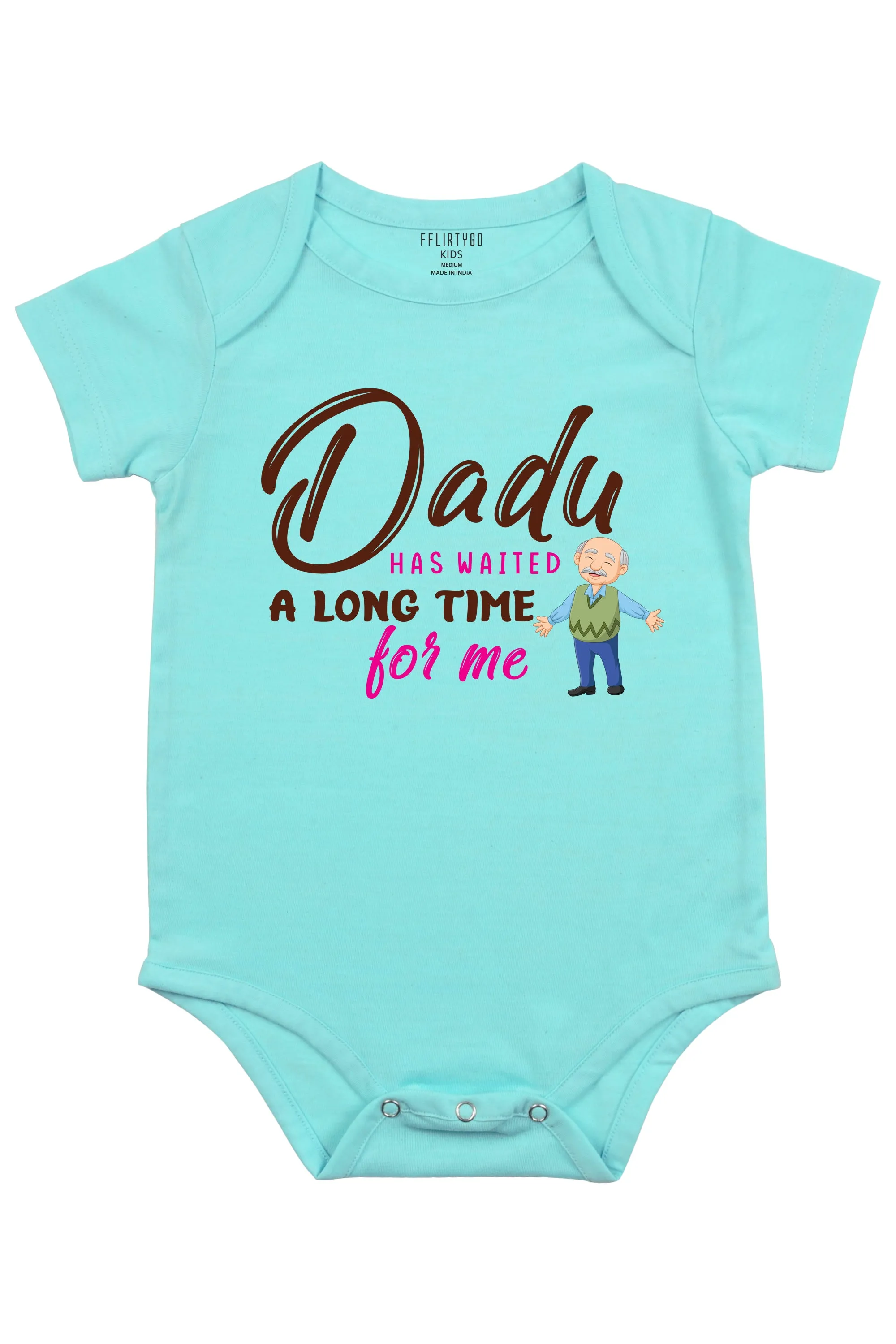 Dadu Has Waited A Long Time For Me Baby Romper | Onesies