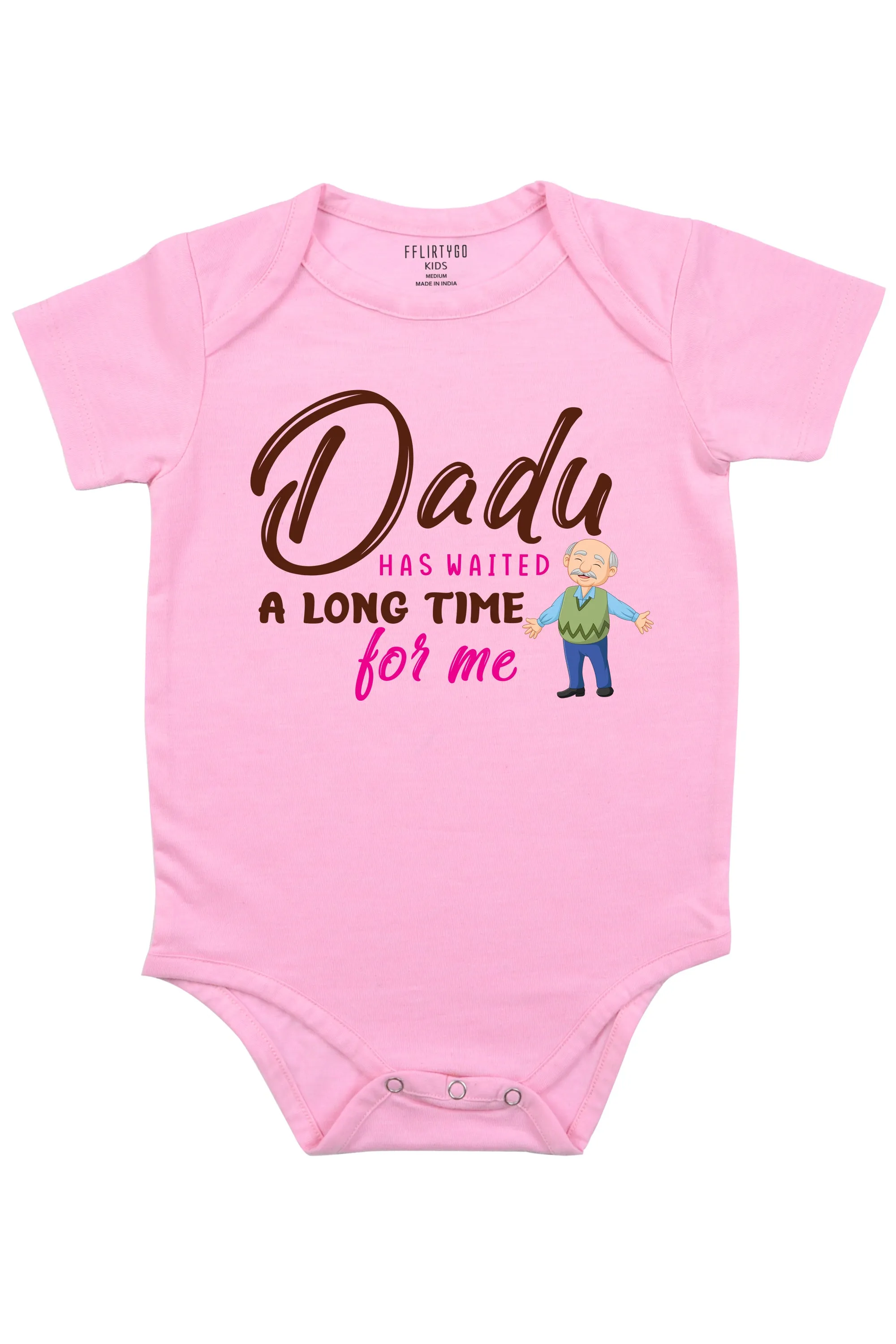 Dadu Has Waited A Long Time For Me Baby Romper | Onesies