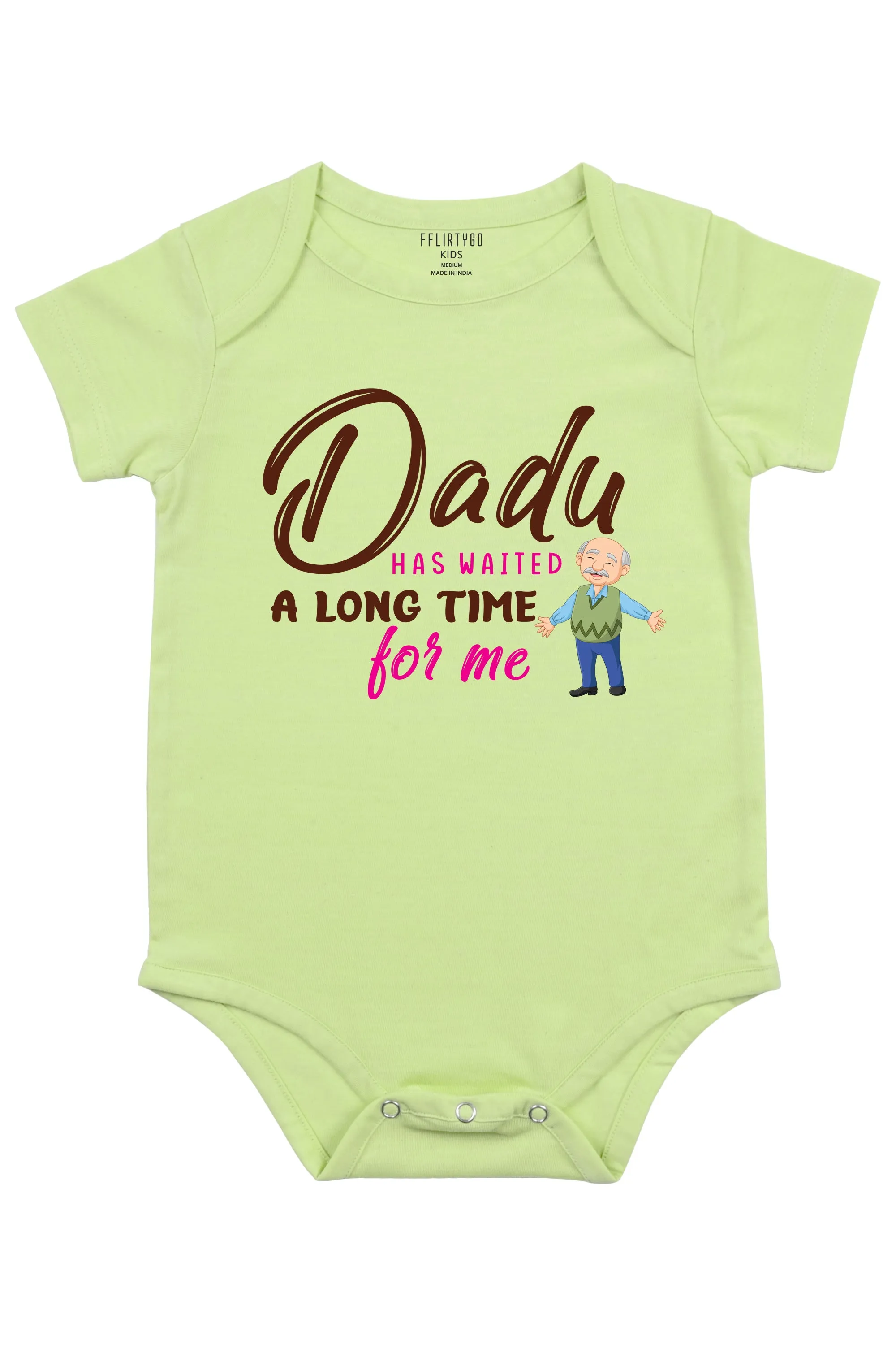 Dadu Has Waited A Long Time For Me Baby Romper | Onesies