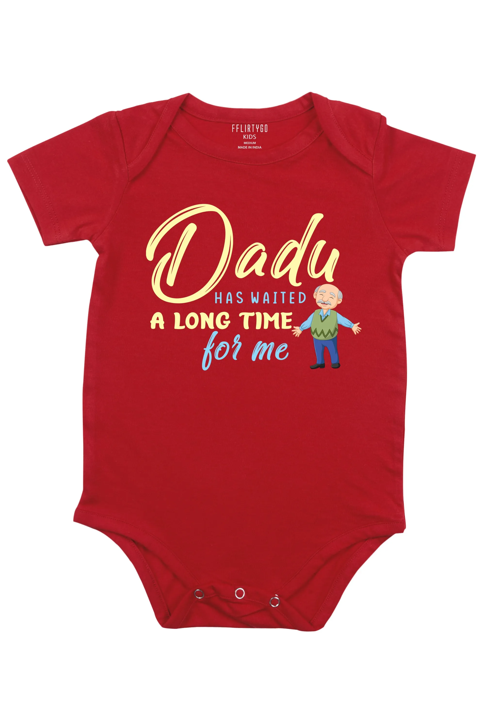 Dadu Has Waited A Long Time For Me Baby Romper | Onesies