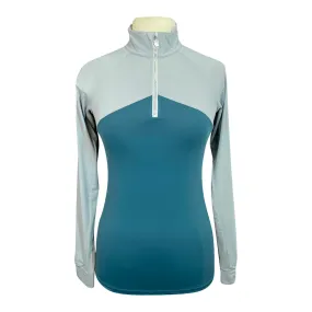 Dapplebay 'Lady Light' Riding Top in Ocean/Blue - Women's XXL