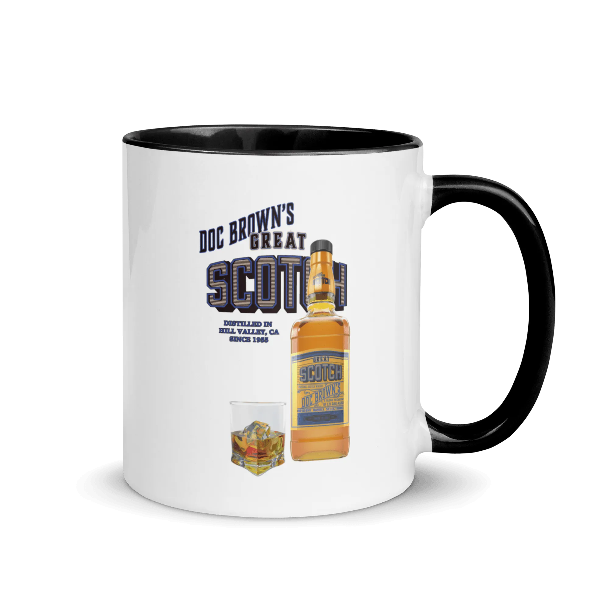 Doc Brown's Great Scotch Mug with Color Inside