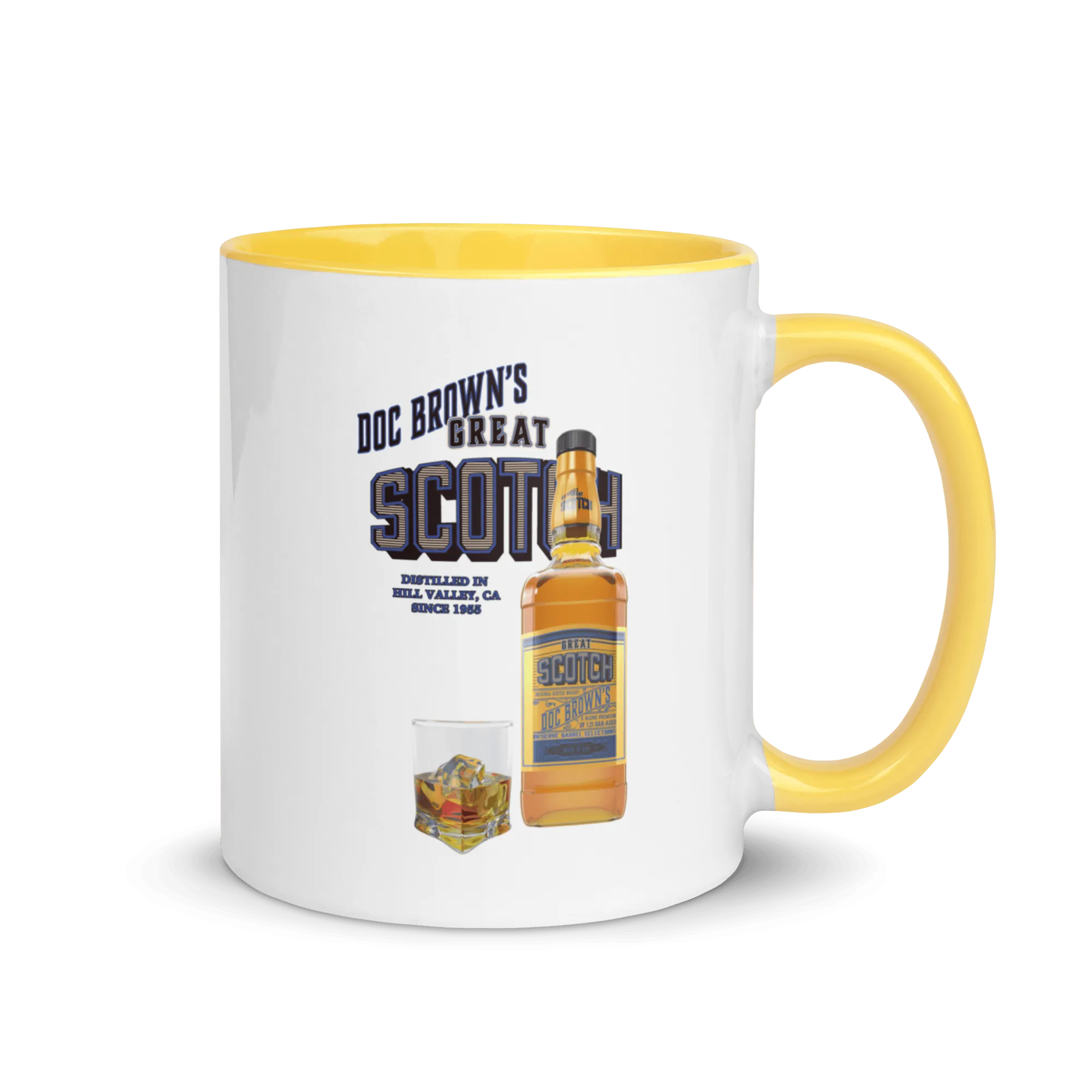 Doc Brown's Great Scotch Mug with Color Inside