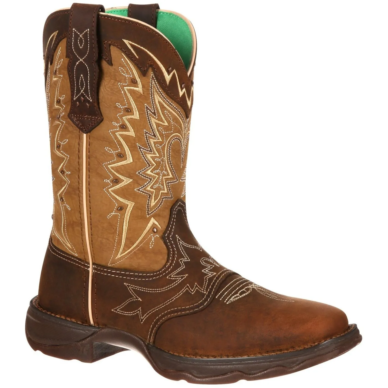 Durango Women's Lady Rebel Let Love Fly 10" Square Toe Western Boot