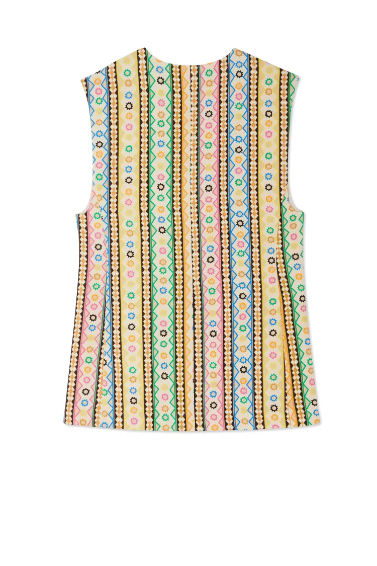 Fiesta Longline Waistcoat