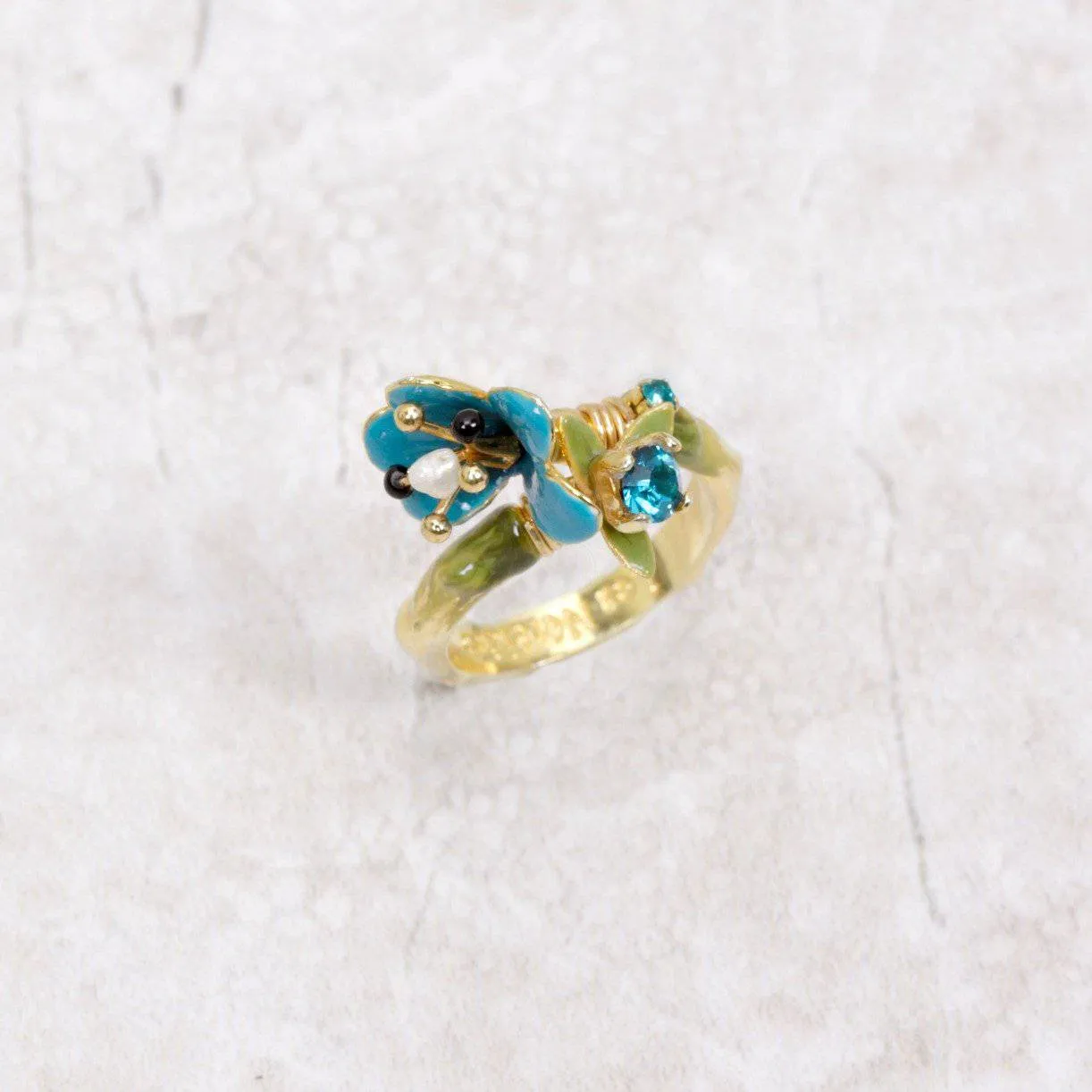 Floral Fable Adjustable Ring