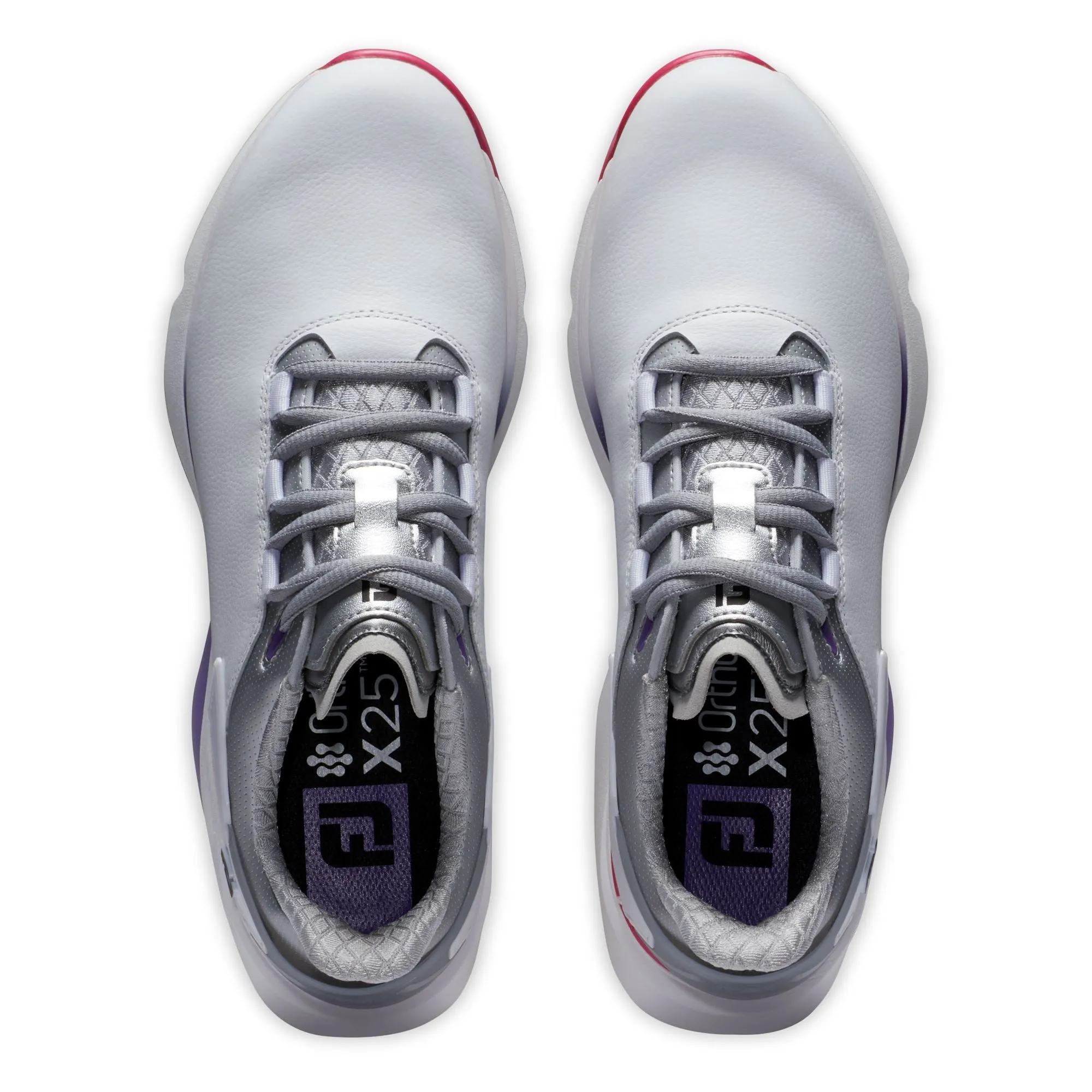 Footjoy Chaussures de golf pro slx lady white Silver Multi