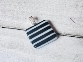 Fused Glass Pendant~ Be Bold