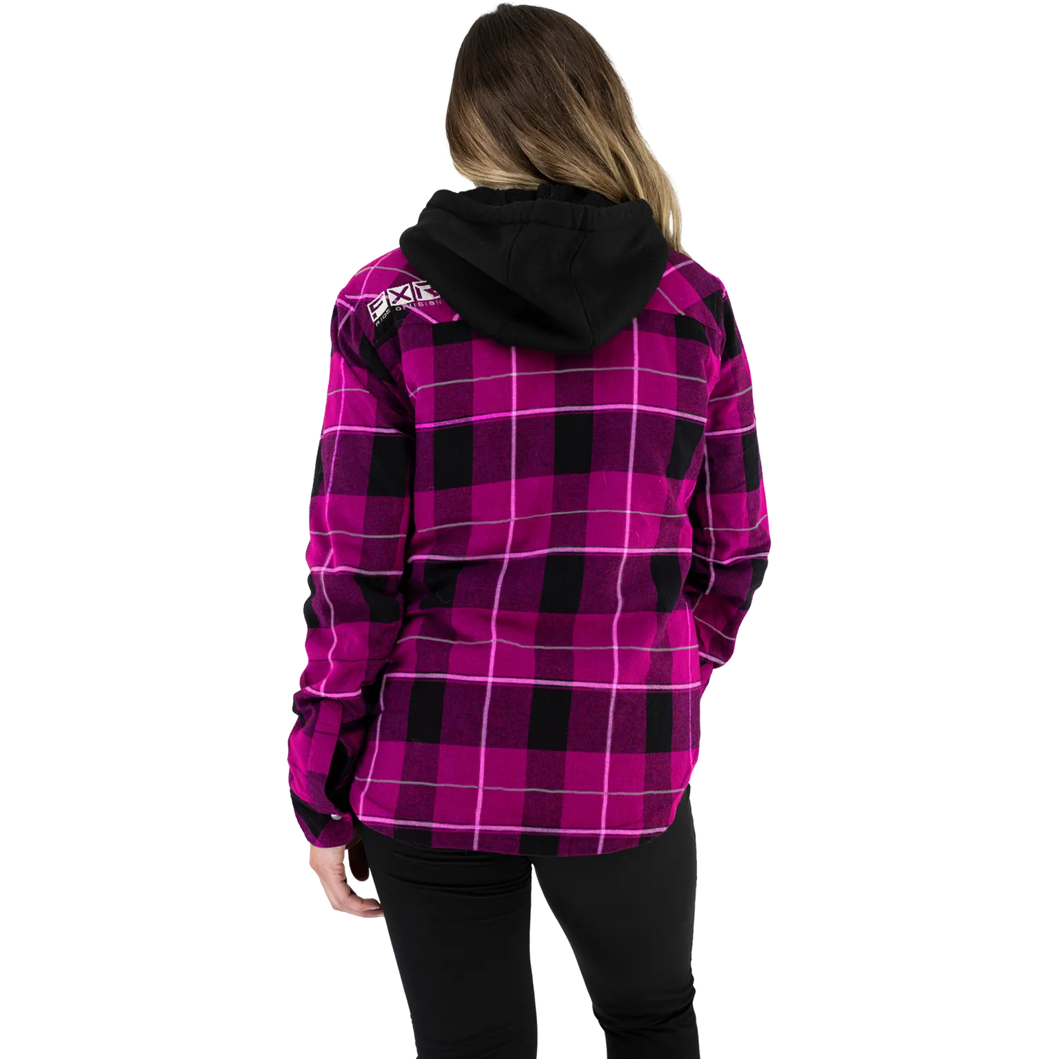 FXR Women's Timber Insulated Flannel Jacket Berry/Black