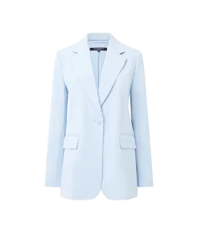 Harrie Suiting Single Breasted Blazer - Blue