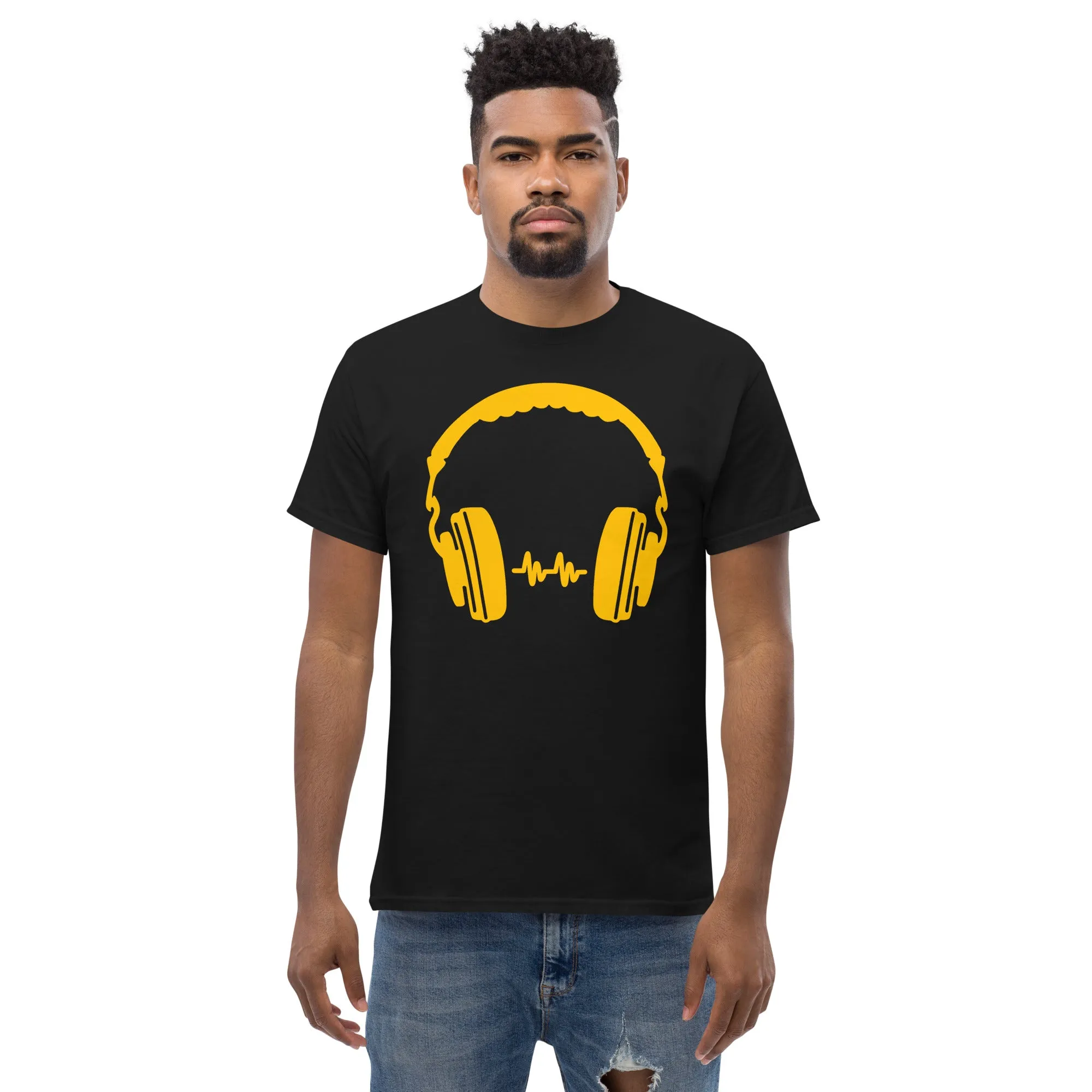 Headphones Men's classic tee