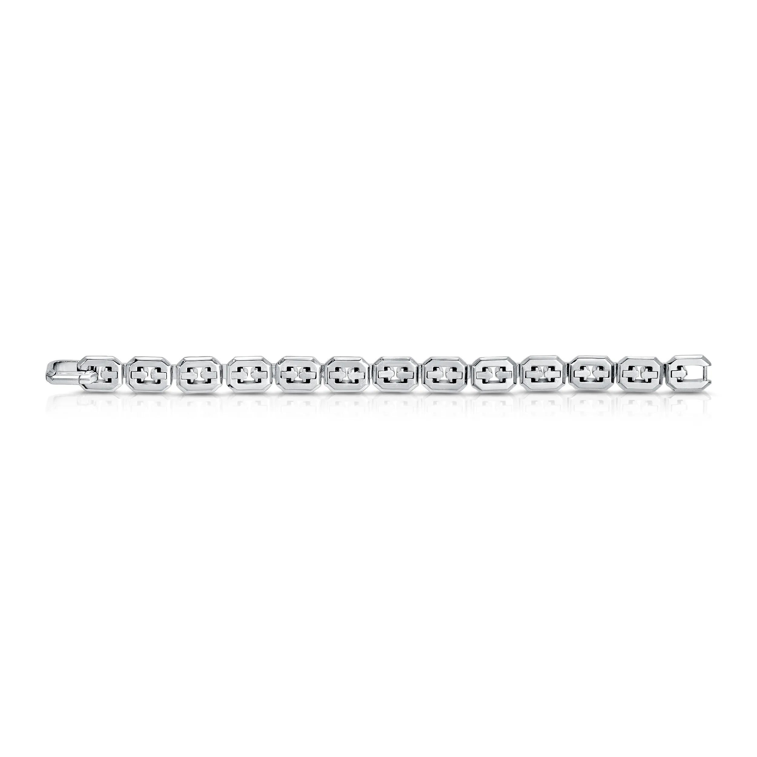 Hermes Link Diamond Gold Bracelet