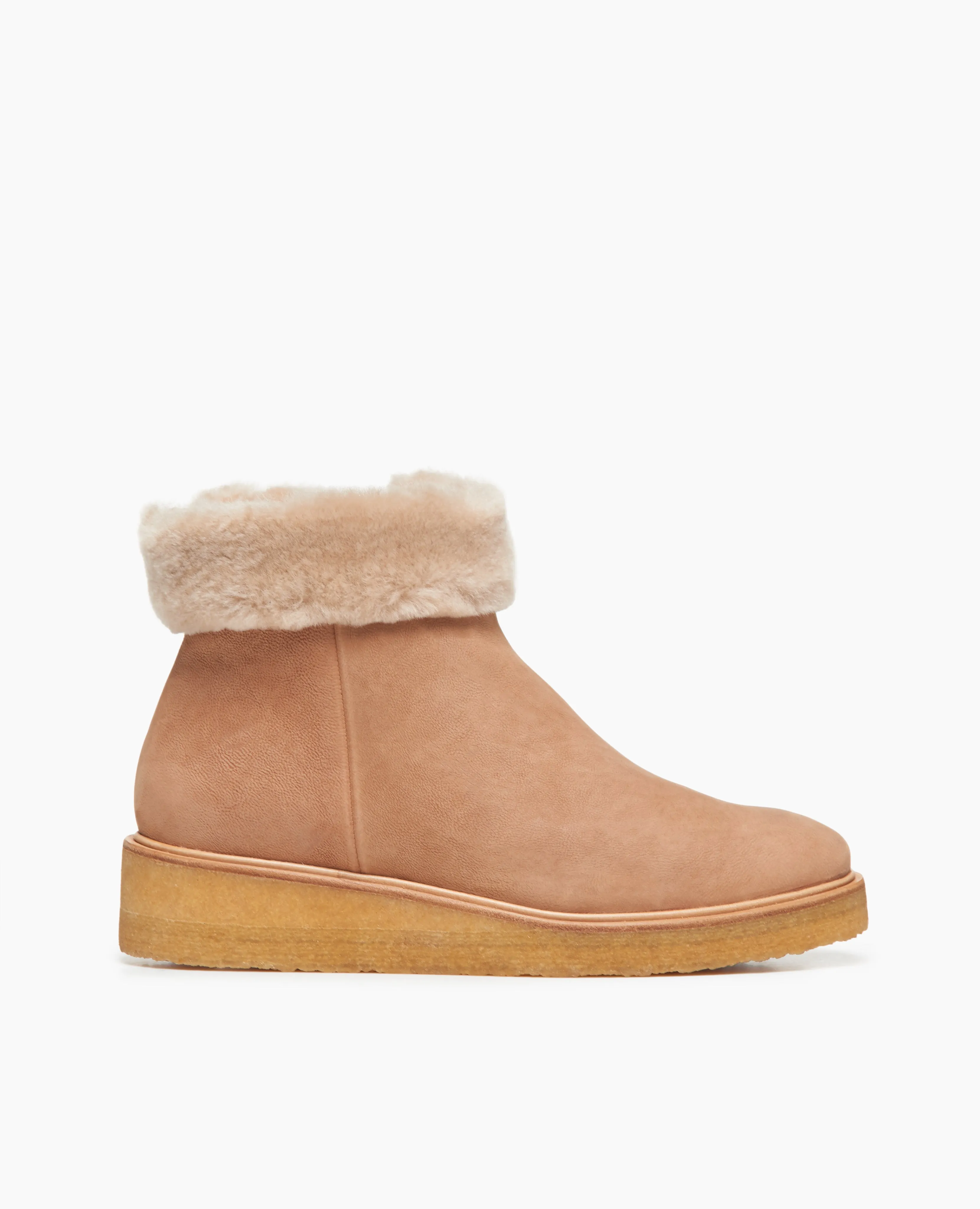 Honey Shearling Boot