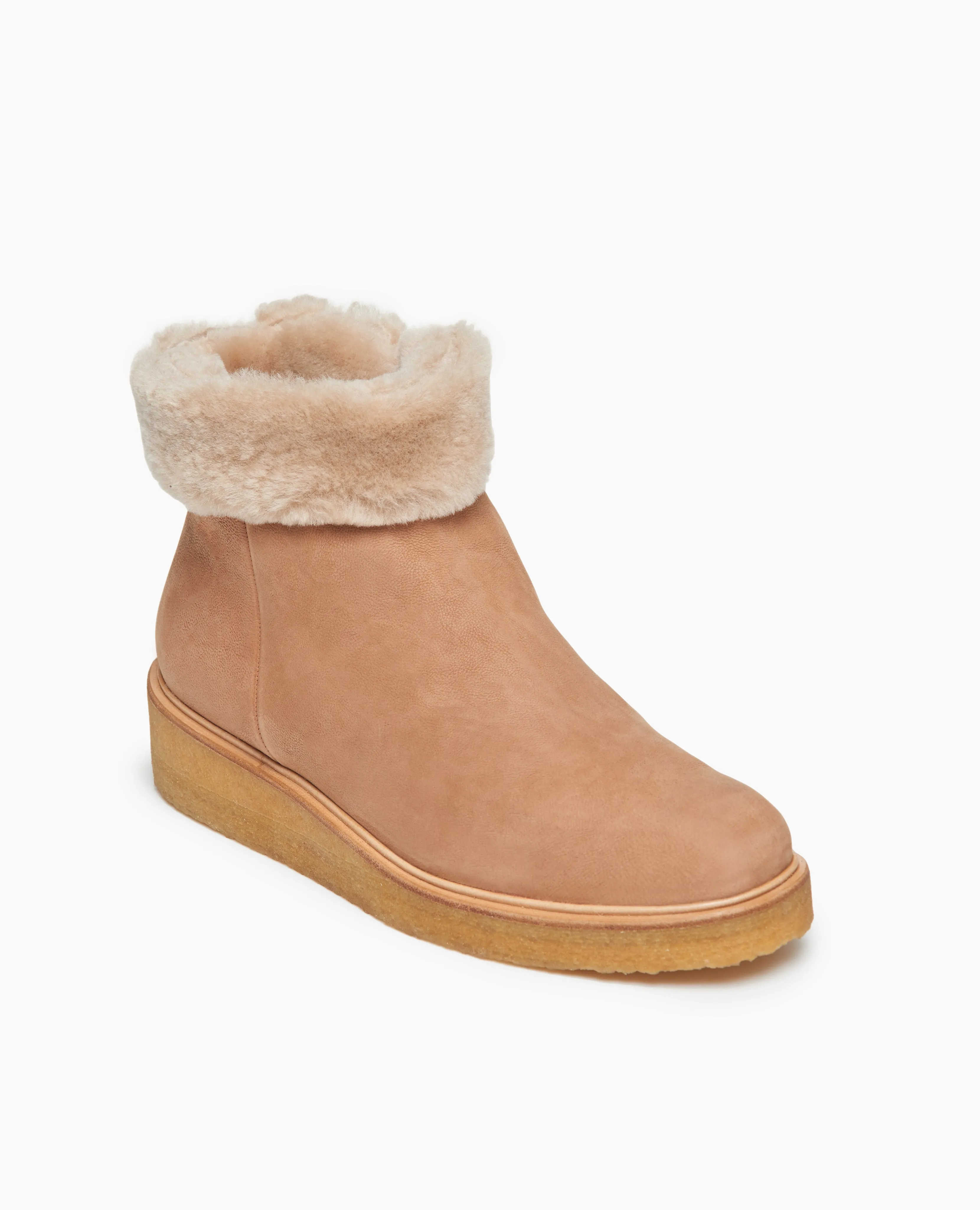 Honey Shearling Boot