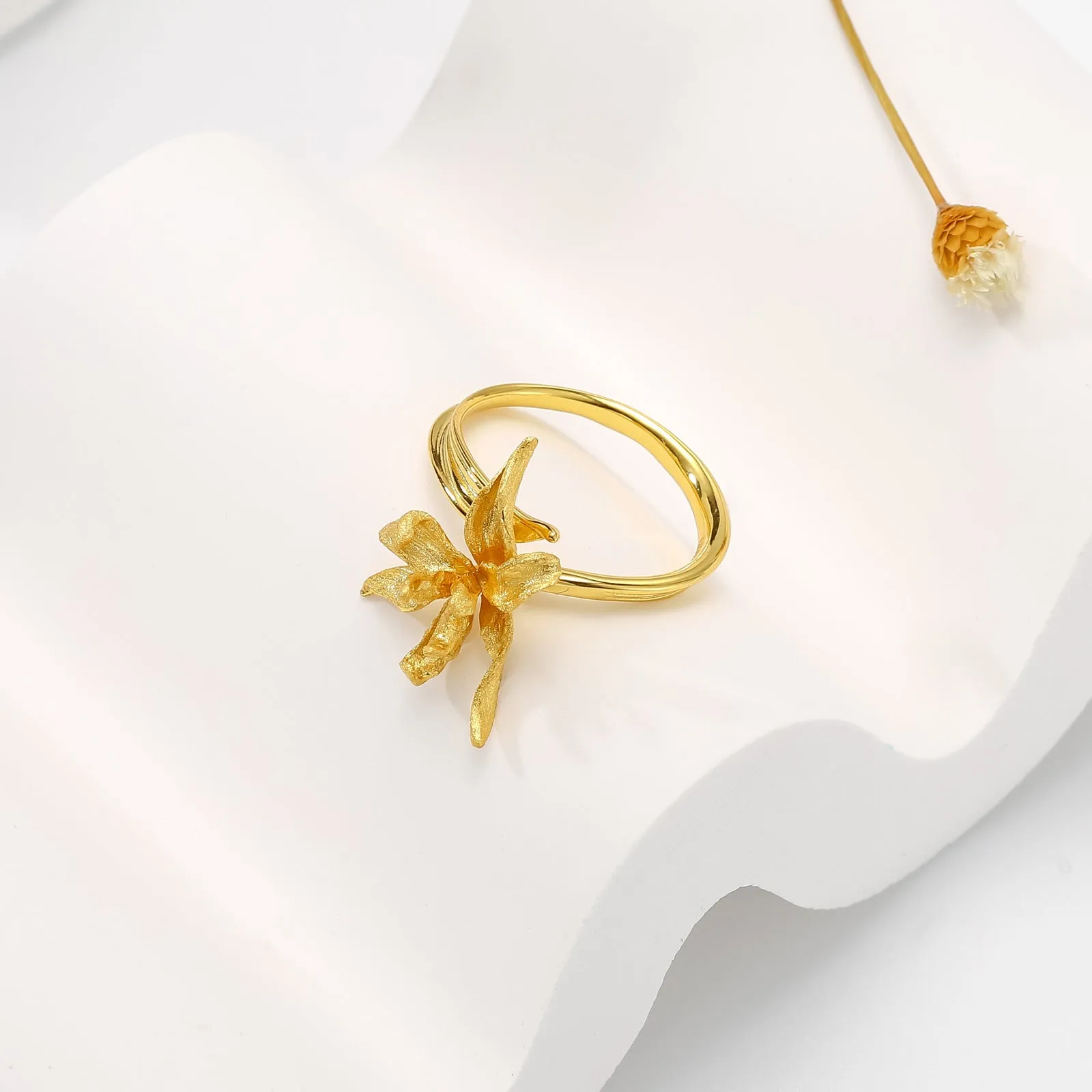 Iris Flower Ring