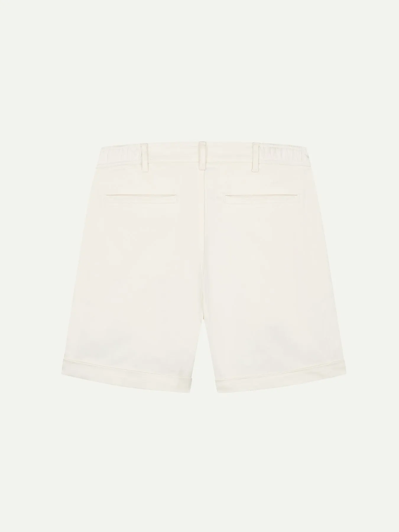 Ivory Cotton Seaside Shorts